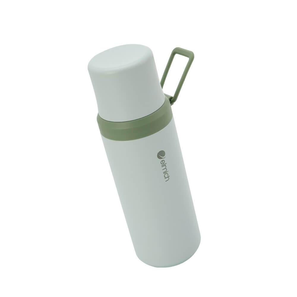 Bình giữ nhiệt 600ml inox 304 Elmich EL8357, Hàng chính hãng, Giữ lạnh đến 40h, nắp chống tràn, có quai xách - JoyMall