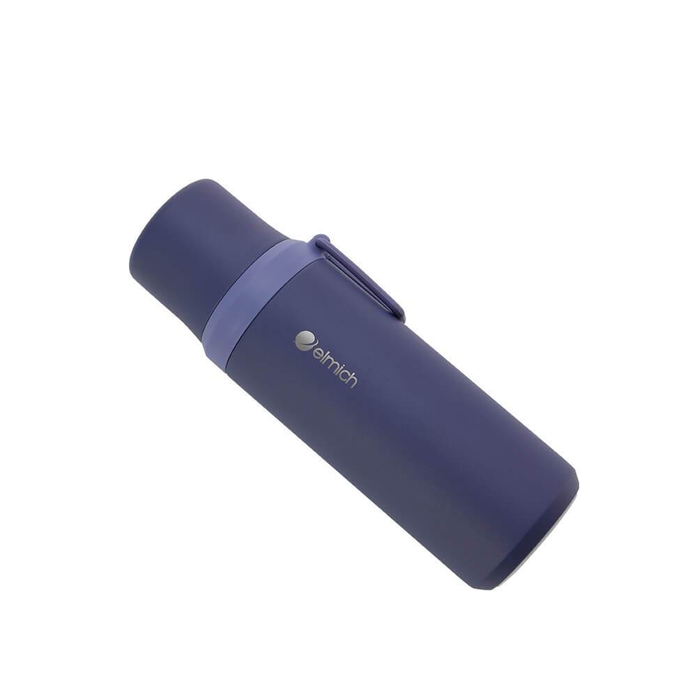 Bình giữ nhiệt 600ml inox 304 Elmich EL8357, Hàng chính hãng, Giữ lạnh đến 40h, nắp chống tràn, có quai xách - JoyMall