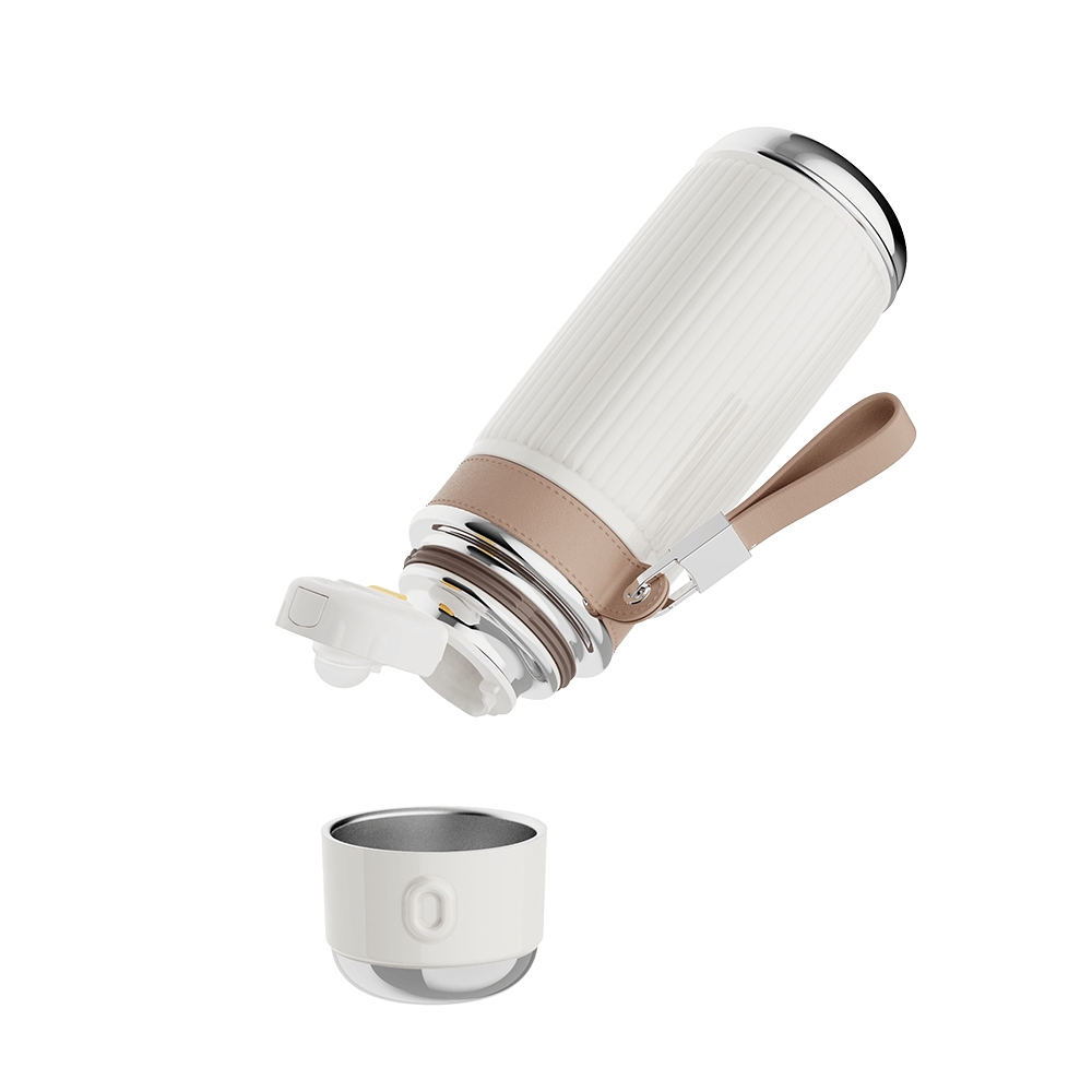 Bình giữ nhiệt 850ml inox 304 Elmich EL8364, Hàng chính hãng, giữ lạnh đến 48h, 2 nắp, chống tràn - JoyMall