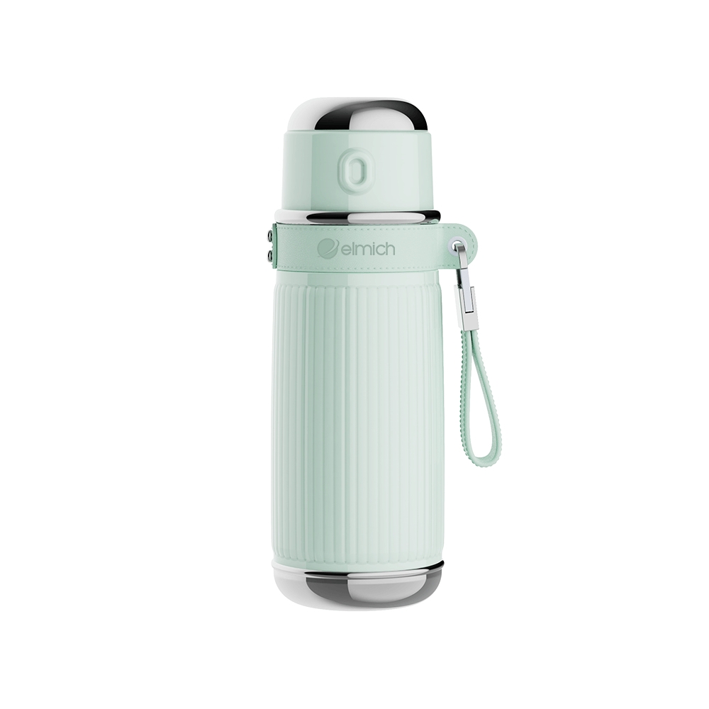 Bình giữ nhiệt 850ml inox 304 Elmich EL8364, Hàng chính hãng, giữ lạnh đến 48h, 2 nắp, chống tràn - JoyMall