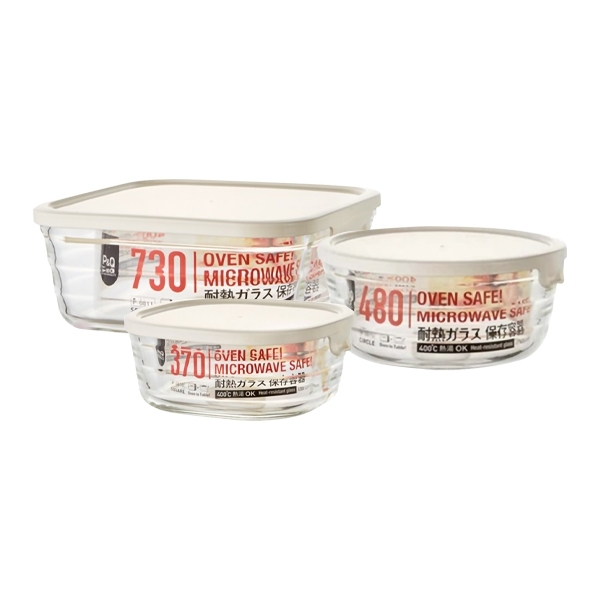 Hộp thủy tinh cao cấp Lock&Lock Easy Seal Container P-0810 P-0815 P-0811, Hàng chính hãng, nhiều dung tích - JoyMall