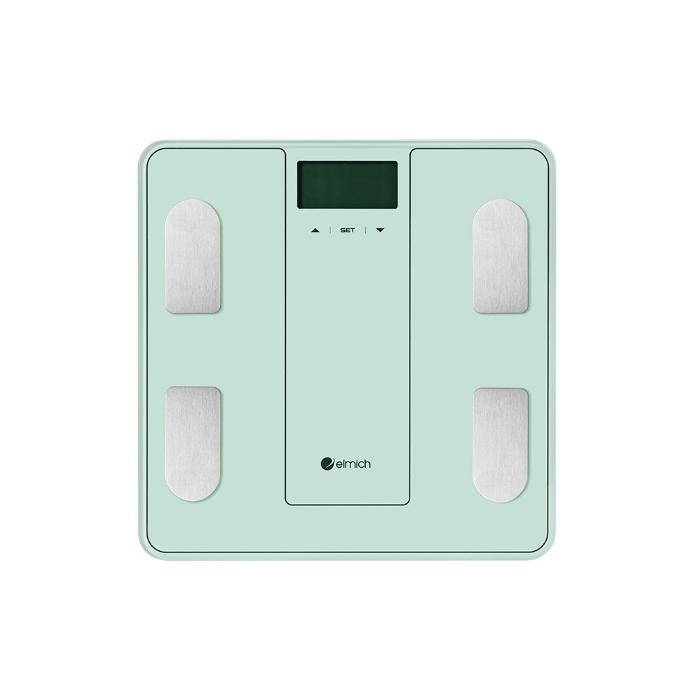 Cân Sức Khỏe Điện Tử Elmich ESE-9171, Hàng Chính Hãng, Màn Hình LCD, Mặt Kính Chịu Lực 6mm - JoyMall