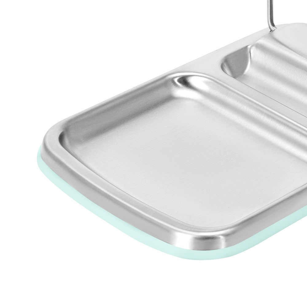 Giá Đỡ Nắp Vung Elmich EL1309, Hàng Chính Hãng, Inox 304, Có Thể Gập, Đế Silicone chống trơn-JoyMall