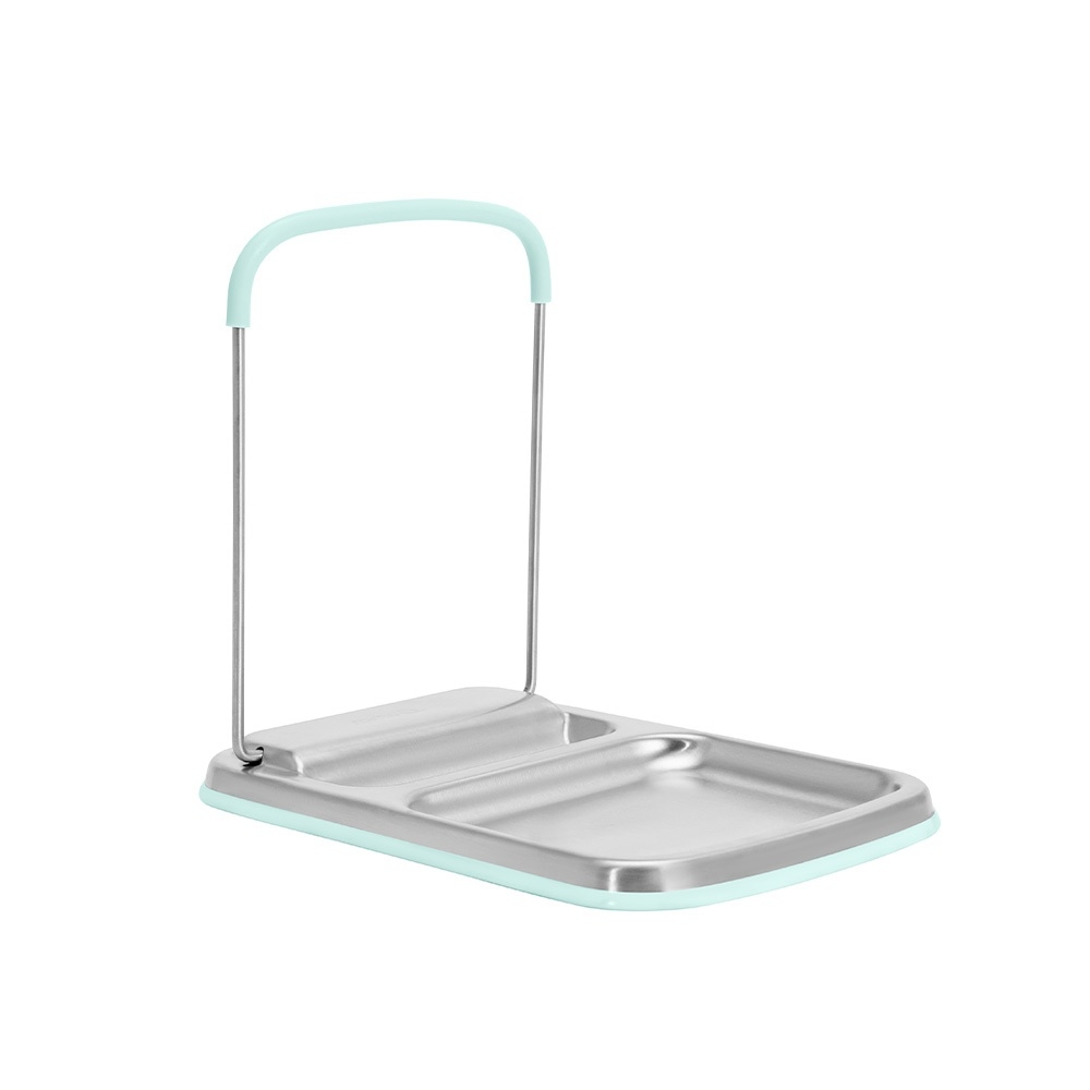 Giá Đỡ Nắp Vung Elmich EL1309, Hàng Chính Hãng, Inox 304, Có Thể Gập, Đế Silicone chống trơn-JoyMall