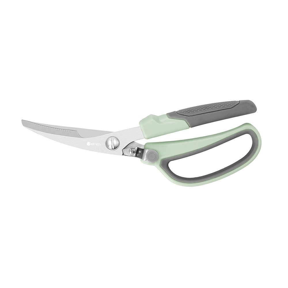 Kéo Cắt Gà Elmich EL0970, Hàng Chính Hãng, Inox 3Cr13 Không Gỉ, Chốt Khóa An Toàn - JoyMall