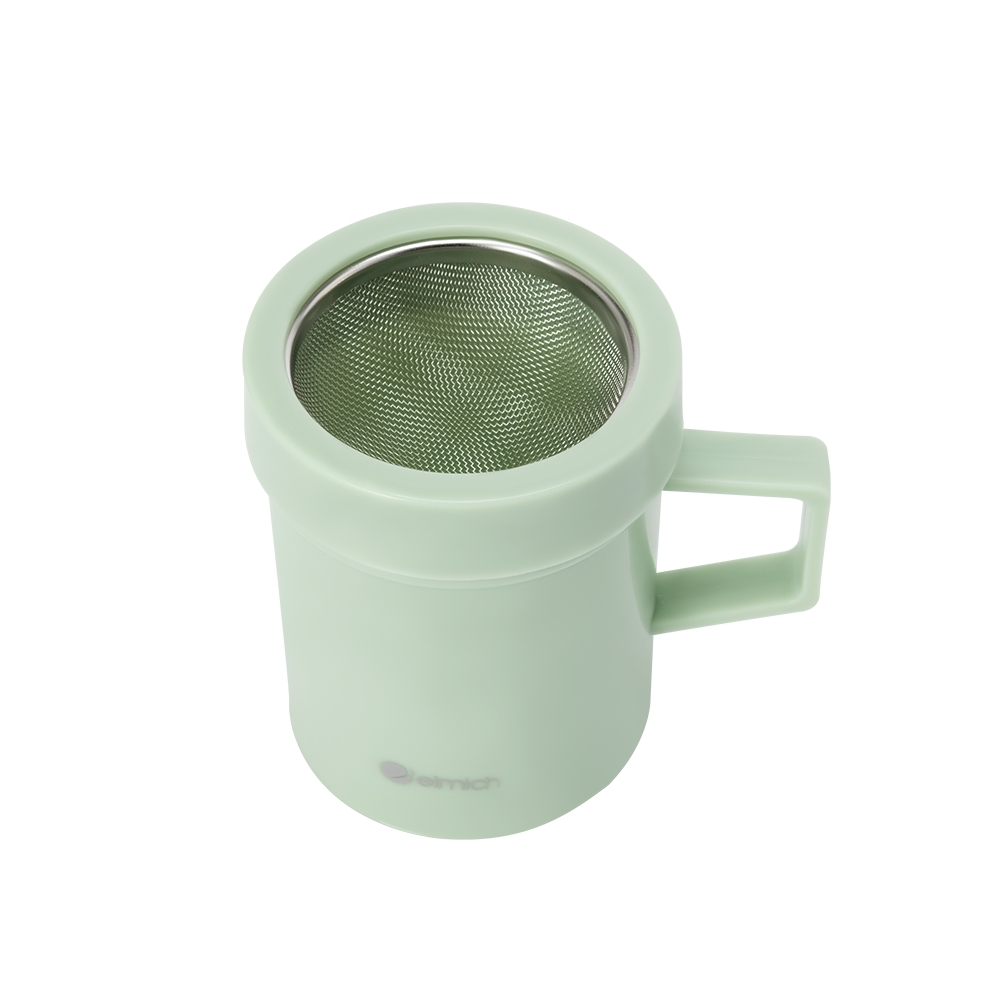 Cốc Rây Lọc Elmich EL0157, Hàng Chính Hãng, Đa Năng, Lưới Lọc Inox, Cốc Nhựa PP An Toàn - JoyMall