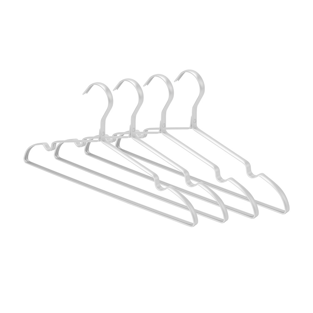 Bộ 5 Móc Áo Elmich EL1060, Hàng Chính Hãng, Nhôm Cao Cấp, Bản To, Chống Trượt - JoyMall