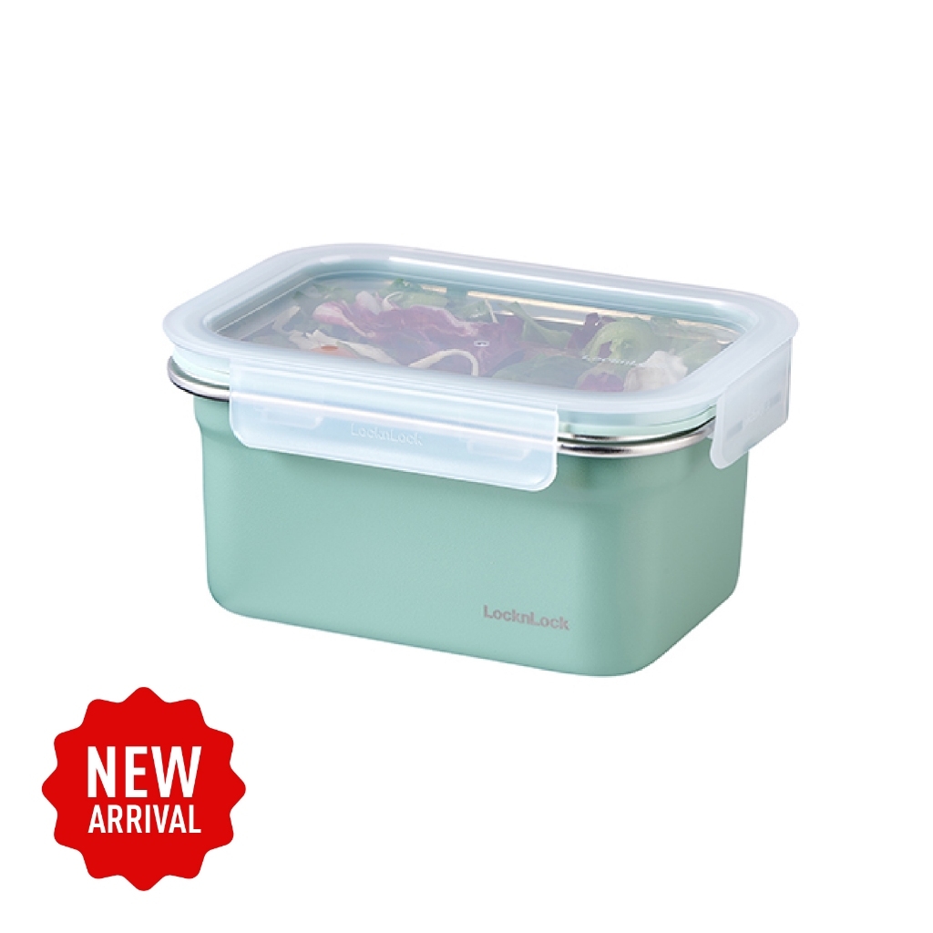 Hộp đựng thực phẩm LocknLock nhiều size, Hàng chính hãng, thép không gỉ, khóa cạnh chắc chắn - JoyMall