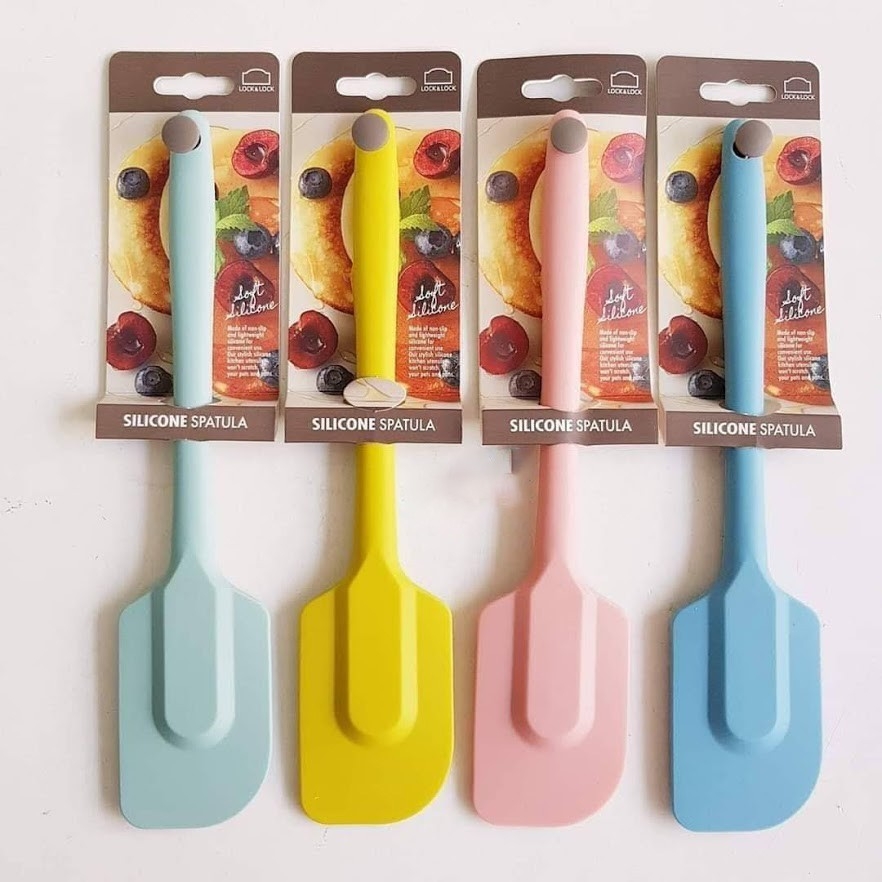 Muôi Lật Thức Ăn Bằng Silicone LocknLock CKT223, Hàng Chính Hãng, Có Móc Treo - JoyMall