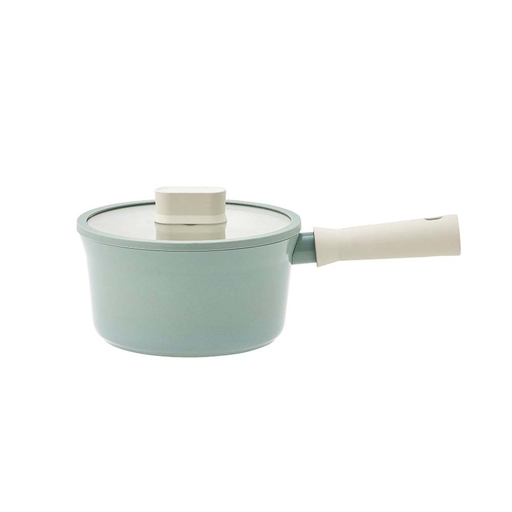 Chảo chống dính 24cm LocknLock Master Deep Pan LMD1245, Hàng chính hãng, Có nắp đậy, Công nghệ chống gỉ tốt - JoyMall