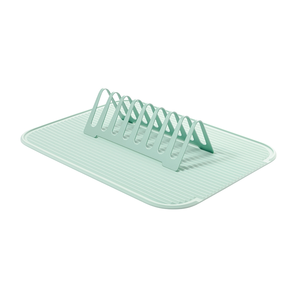 Kệ Úp Dĩa Ráo Nước Elmich EL0640, Hàng Chính Hãng,Thép Sơn Tĩnh Điện,Đế Silicone Chống Trượt-JoyMall