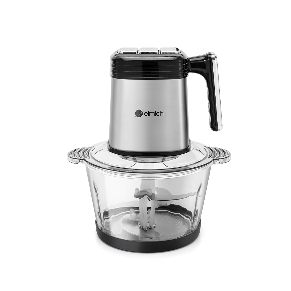 Máy Xay Thịt Đa Năng Elmich MCE-8585 2L, Hàng Chính Hãng, 3 Tốc Độ Xay, Lưỡi Dao 2 Tầng - JoyMall