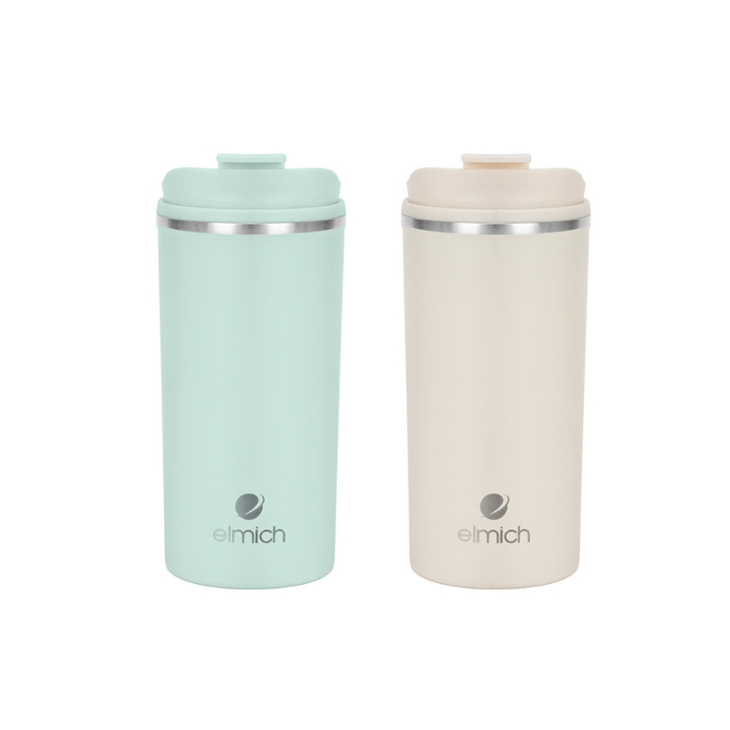 Ly Giữ Nhiệt Inox 304 Elmich EDA1048 480ml, Hàng Chính Hãng, Giữ Nóng 8h, Giữ Lạnh 18h - JoyMall