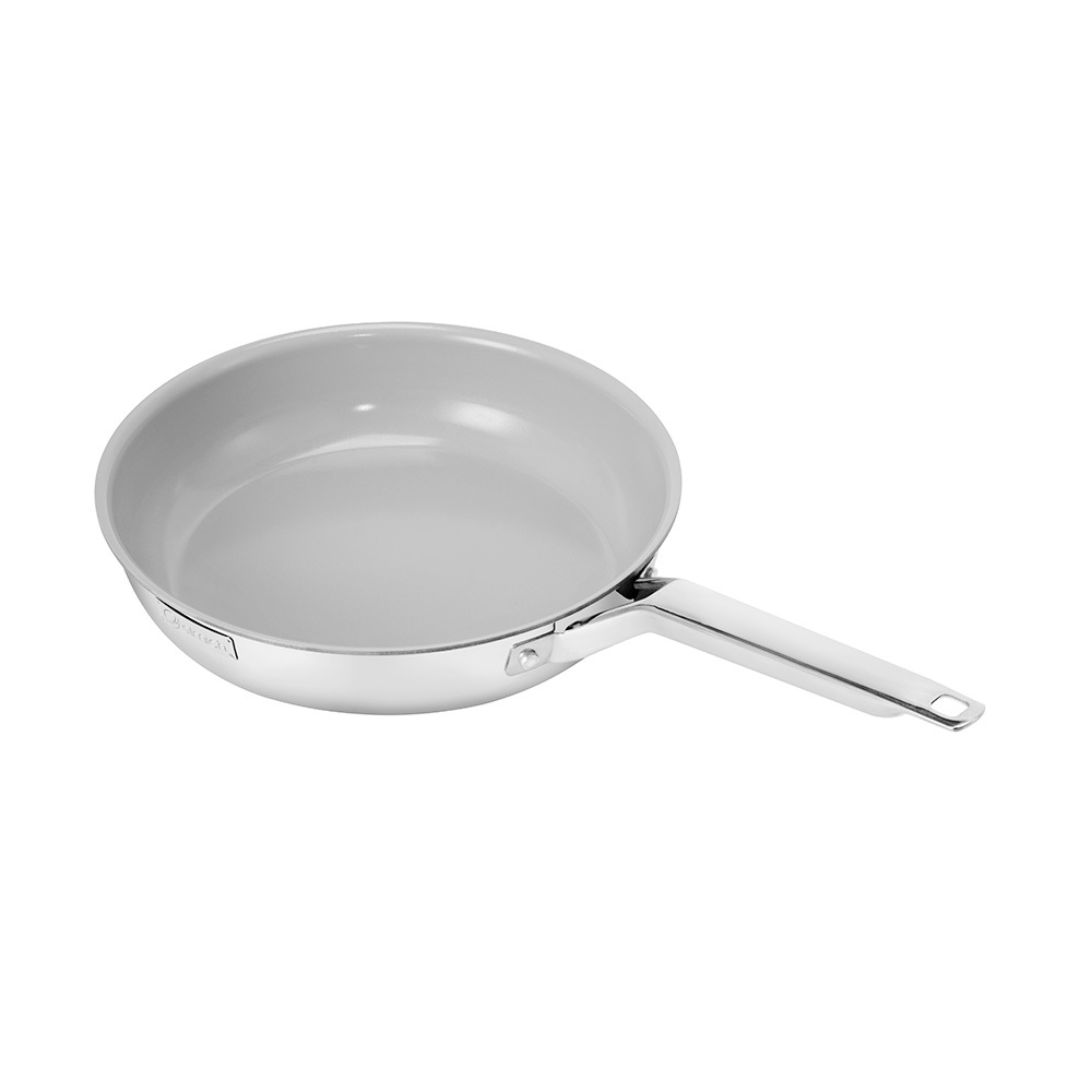 Chảo Inox Nguyên Khối Elmich Phủ Sứ An Toàn EL-2865CG 24-28cm, Hàng Chính Hãng,Chống Dính Ceramic - JoyMall