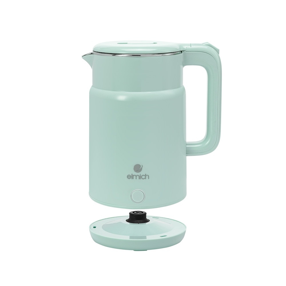 Ấm Đun Siêu Tốc Elmich KEE9149 1.7L, Hàng Chính Hãng, Đế Xoay 360 Độ, Phím Điều Khiển Cơ - JoyMall