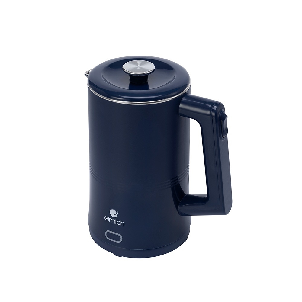 Ấm Đun Nước Siêu Tốc Elmich KEE9148 1.7L 1800W, Hàng Chính Hãng,Vỏ Cách Nhiệt,Đế Xoay 360 Độ-JoyMall