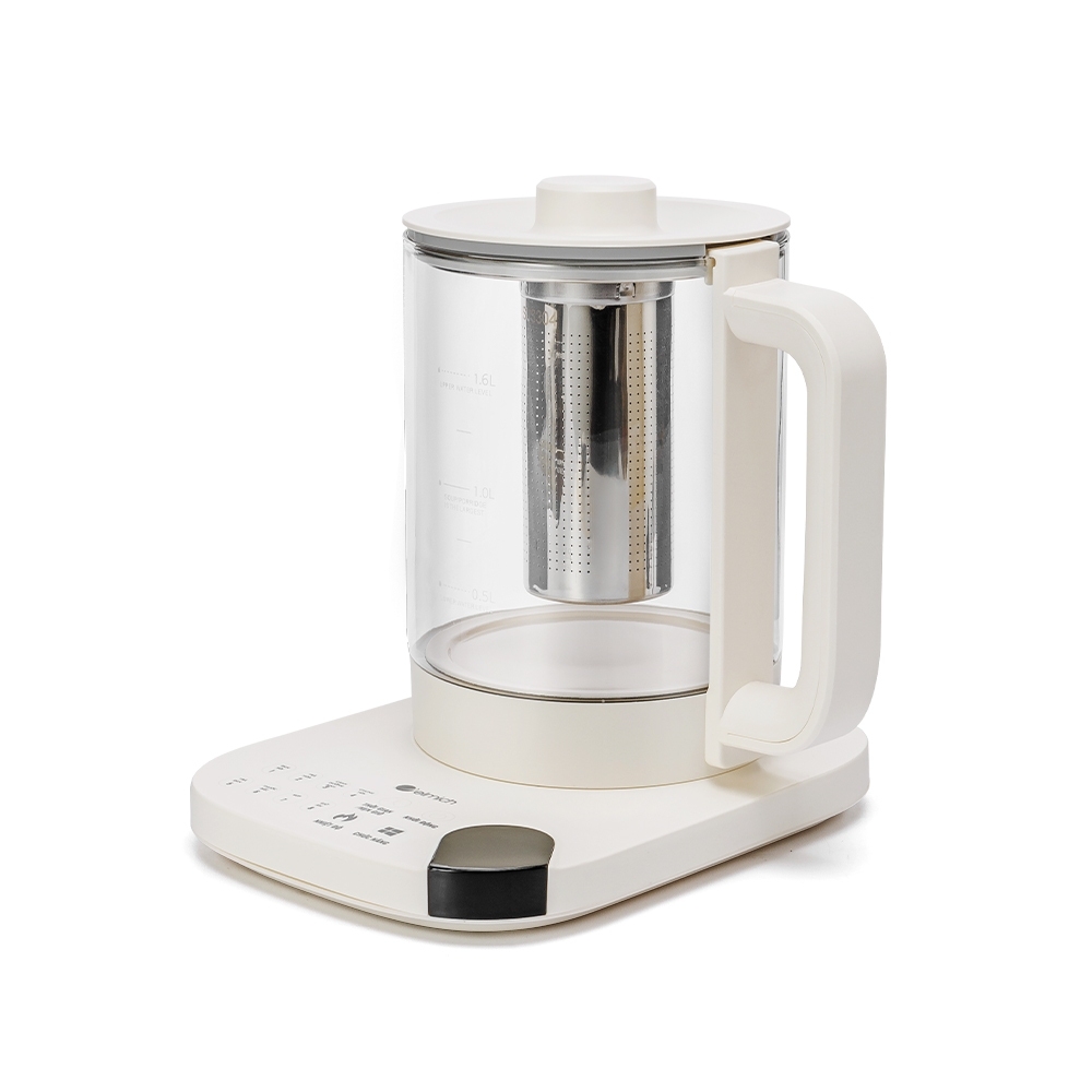 Ấm Pha Trà Đa Năng Elmich KEE9146 1.6L 800W, Hàng Chính Hãng, Điều Khiển Cảm Ứng, Có Hẹn Giờ-JoyMall