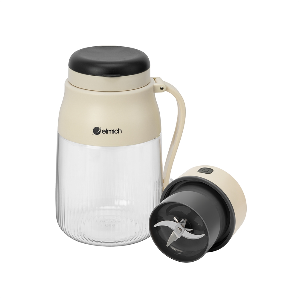 Máy Xay Sinh Tố Cầm Tay Elmich BLE9213 1L 70W, Hàng Chính Hãng, Lưỡi Dao Inox 10 Cánh - JoyMall