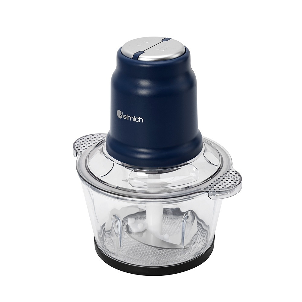 Máy Xay Thịt Elmich MCE8587 2L 500W, Hàng Chính Hãng, Lưỡi Dao 2 Tầng, Cối Thủy Tinh - JoyMall