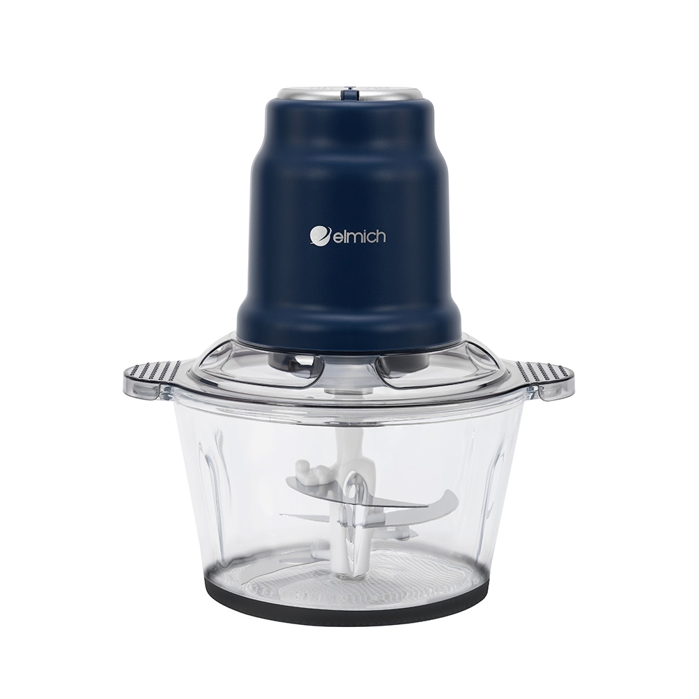 Máy Xay Thịt Elmich MCE8587 2L 500W, Hàng Chính Hãng, Lưỡi Dao 2 Tầng, Cối Thủy Tinh - JoyMall
