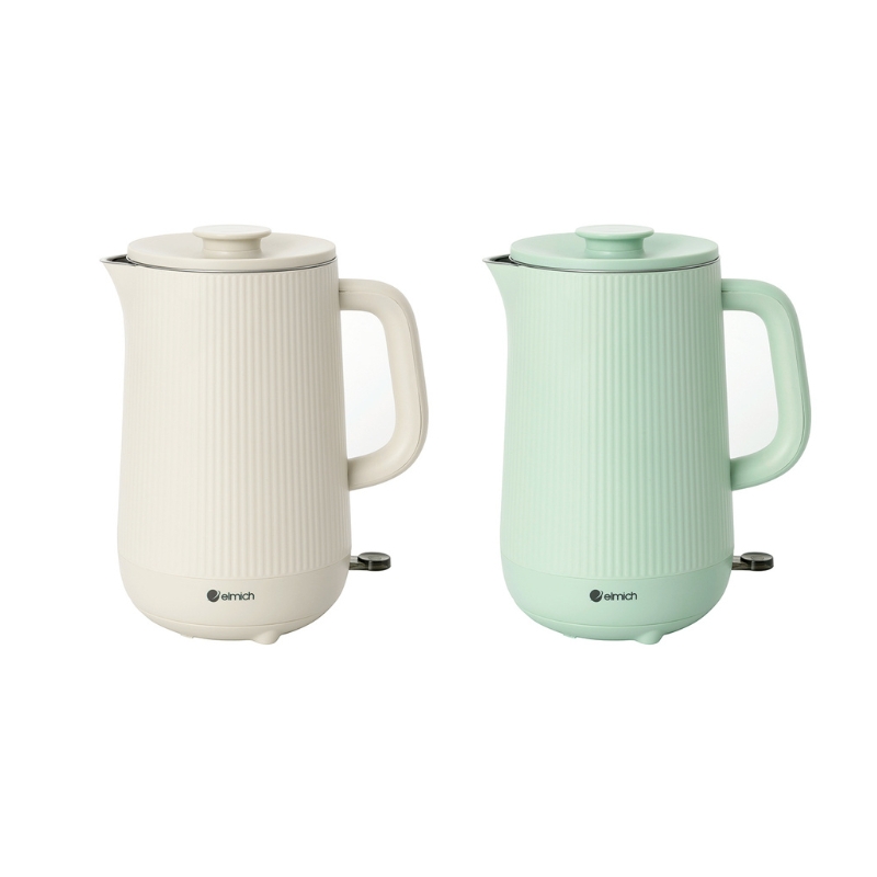 Ấm Đun Nước Siêu Tốc Elmich KEE-9145 1.6L 2100W, Hàng Chính Hãng, Công Tắc Thông MInh - JoyMall