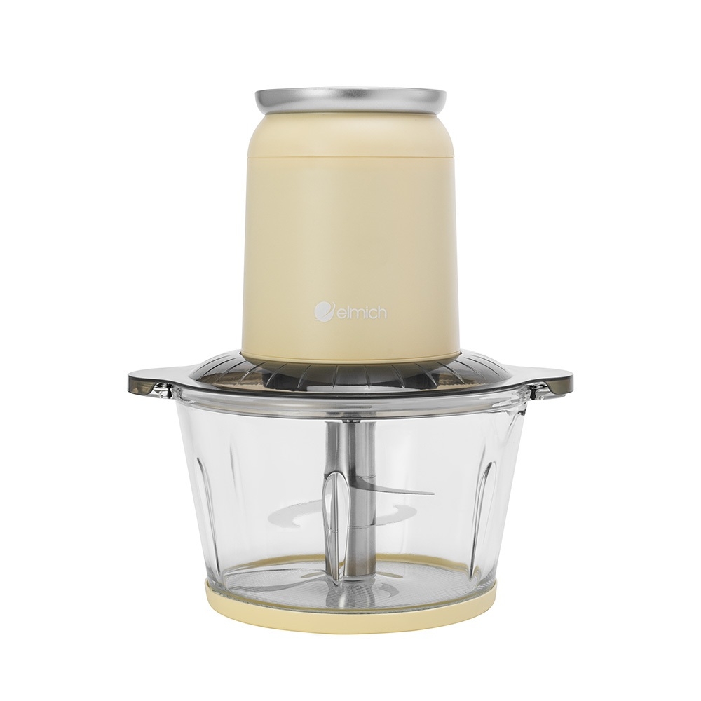 Máy Xay Thịt Đa Năng Elmich MCE8584 2L 500W, Hàng Chính Hãng, Lưỡi Dao 3 Tầng, 2 Tốc Độ Xay -JoyMall