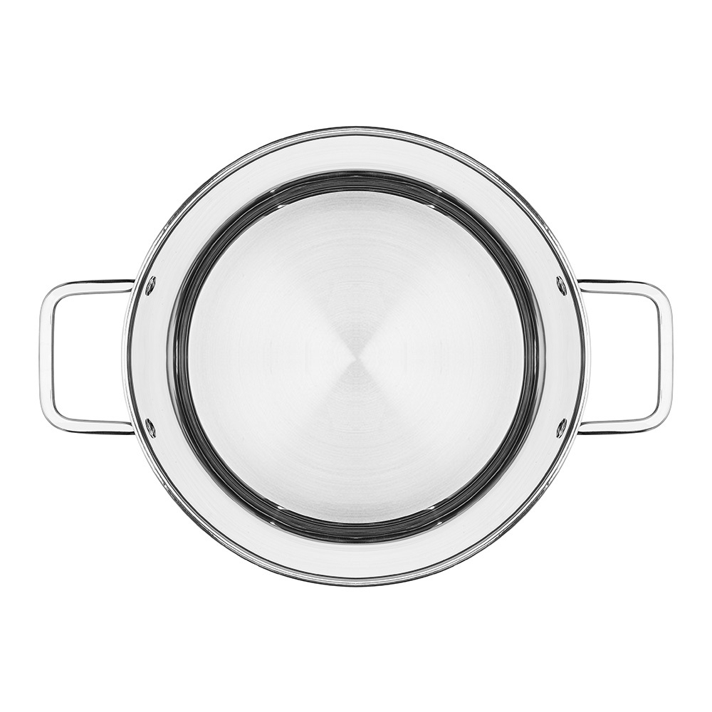 Nồi Luộc Gà Inox 304 Elmich EL-2536IN Size 28cm, 30cm, Hàng Chính Hãng, Vung Kính Chịu Lực - JoyMall