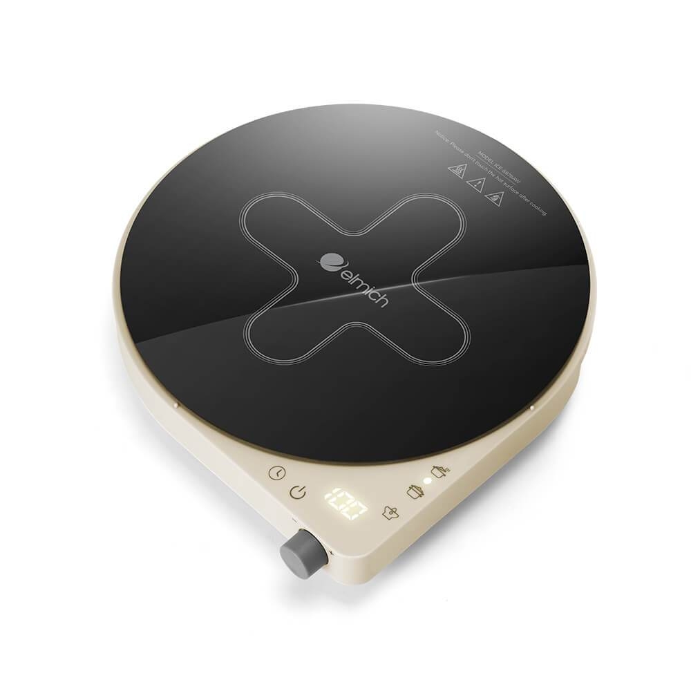 Bếp Điện Từ Đơn Elmich ICE-8878 1800W, Hàng Chính Hãng, Mặt Kính Ceramic Chịu Nhiệt - JoyMall