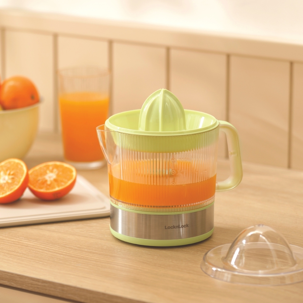 Máy Vắt Cam LocknLock Citrus Juicer EJJ244 40W 700ml, Hàng Chính Hãng, Xoay Ép Hai Chiều - JoyMall