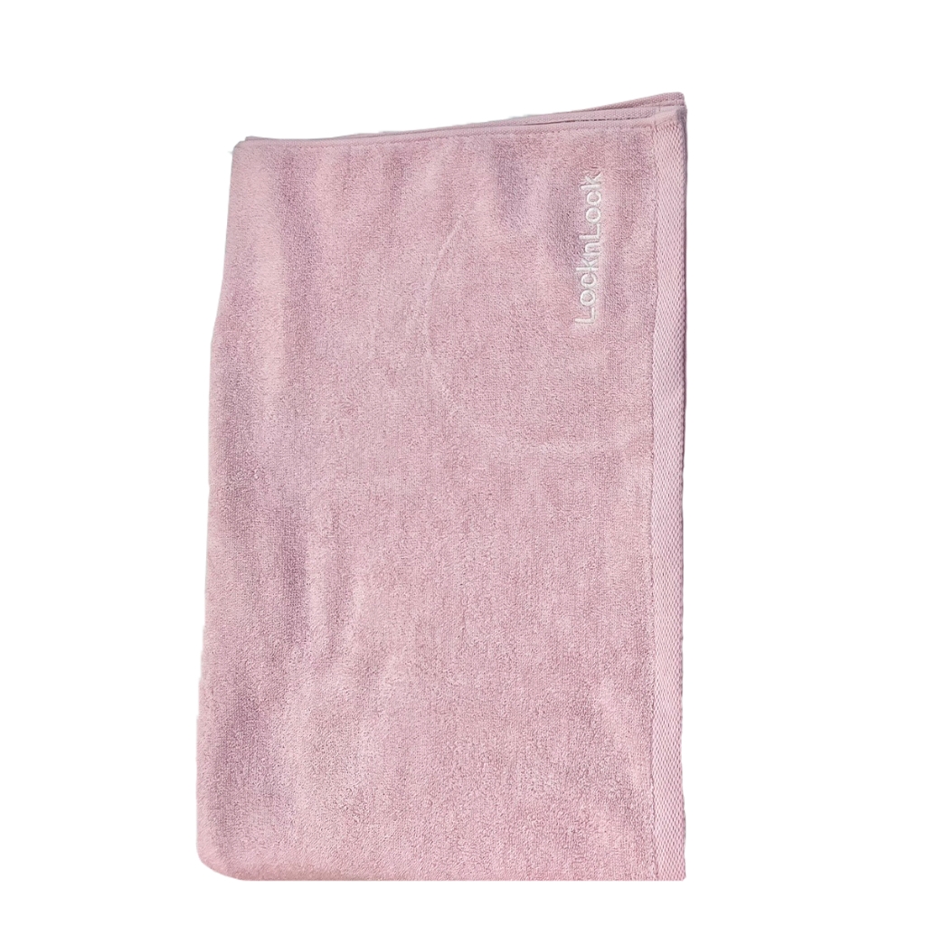 Khăn Tắm LocknLock ETM010PIK 70x140cm, Hàng Chính Hãng - JoyMall