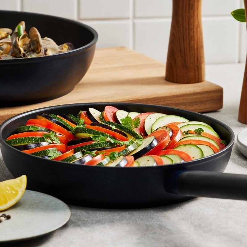 Chảo Chống Dính LocknLock Balance Cook 24, 26, 28cm, Hàng Chính Hãng, Dùng Mọi Loại Bếp - JoyMall