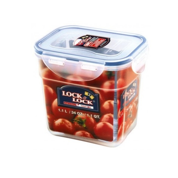Hộp nhựa bảo quản thực phẩm 1L LocknLock HPL313BRY Hàng chính hãng, nắp đậy kín, dùng được lò vi sóng - JoyMall