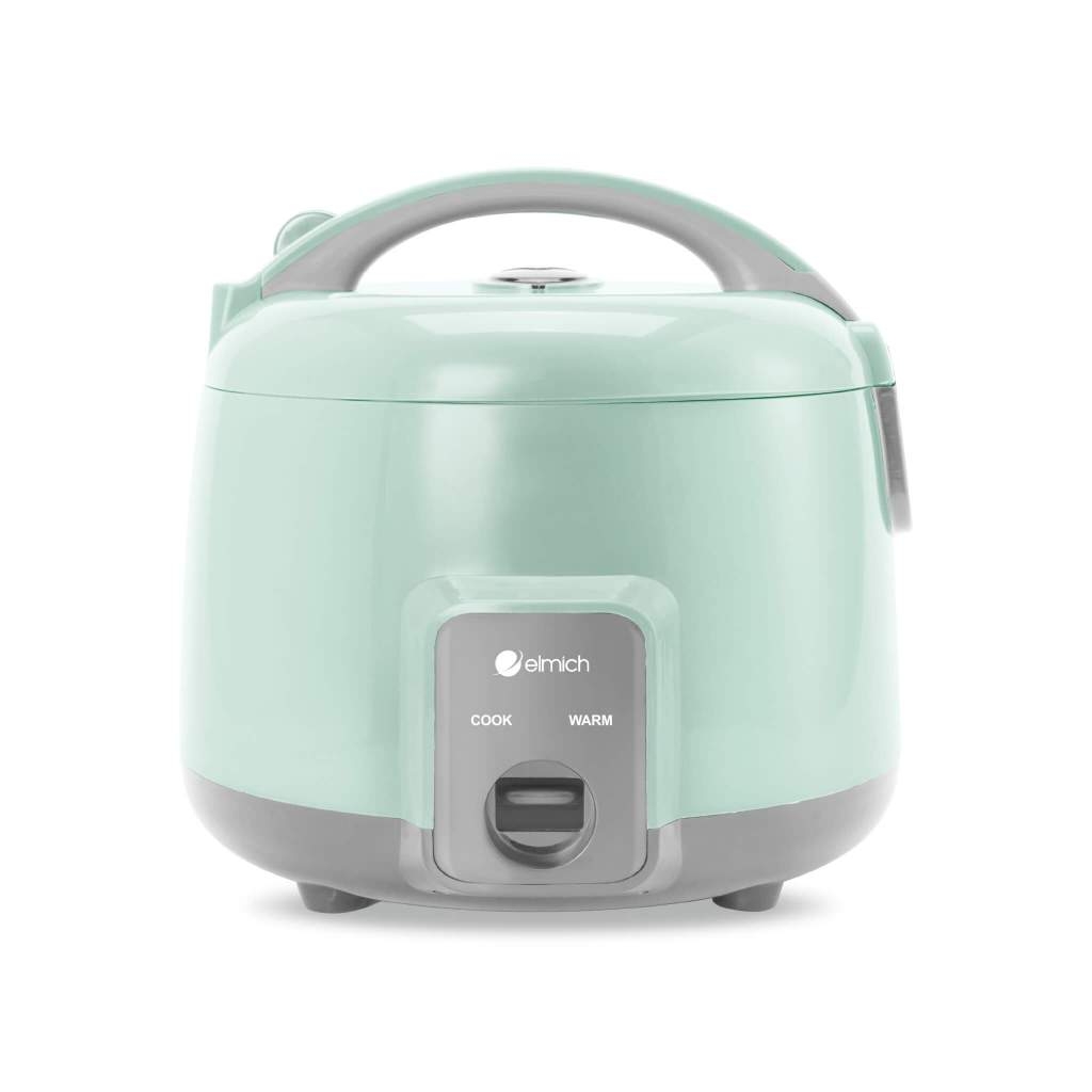 Nồi cơm điện Elmich 1.2L RCE-9126, Hàng chính hãng, nút điều khiển cơ, gia nhiệt đều, giữ ấm đến 16h - JoyMall