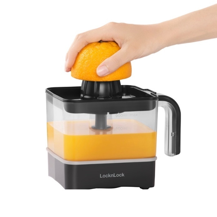 Máy Vắt Cam Thế Hệ Mới Locknlock Citrus Juicer 0,9L EJJ246BLK (EJJ246) - Hàng Chính Hãng