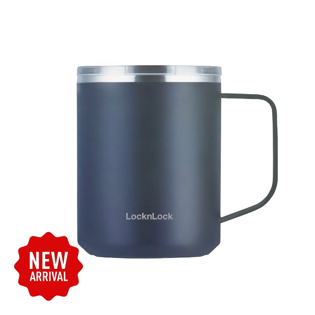 Ly Giữ Nhiệt LocknLock 380ml Bell Tumbler Nắp Trượt LHC4319, Hàng chính hãng - JoyMall