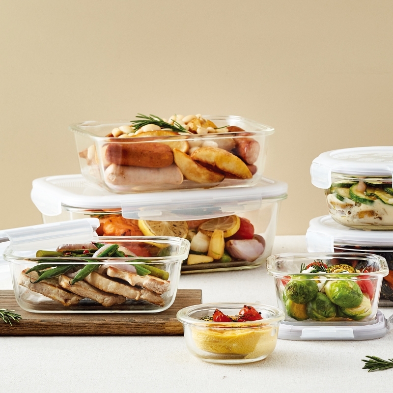 Hộp thuỷ tinh bảo quản thực phẩm LocknLock 300ML LLG205, Hàng chính hãng, dùng được lò vi sóng - JoyMall