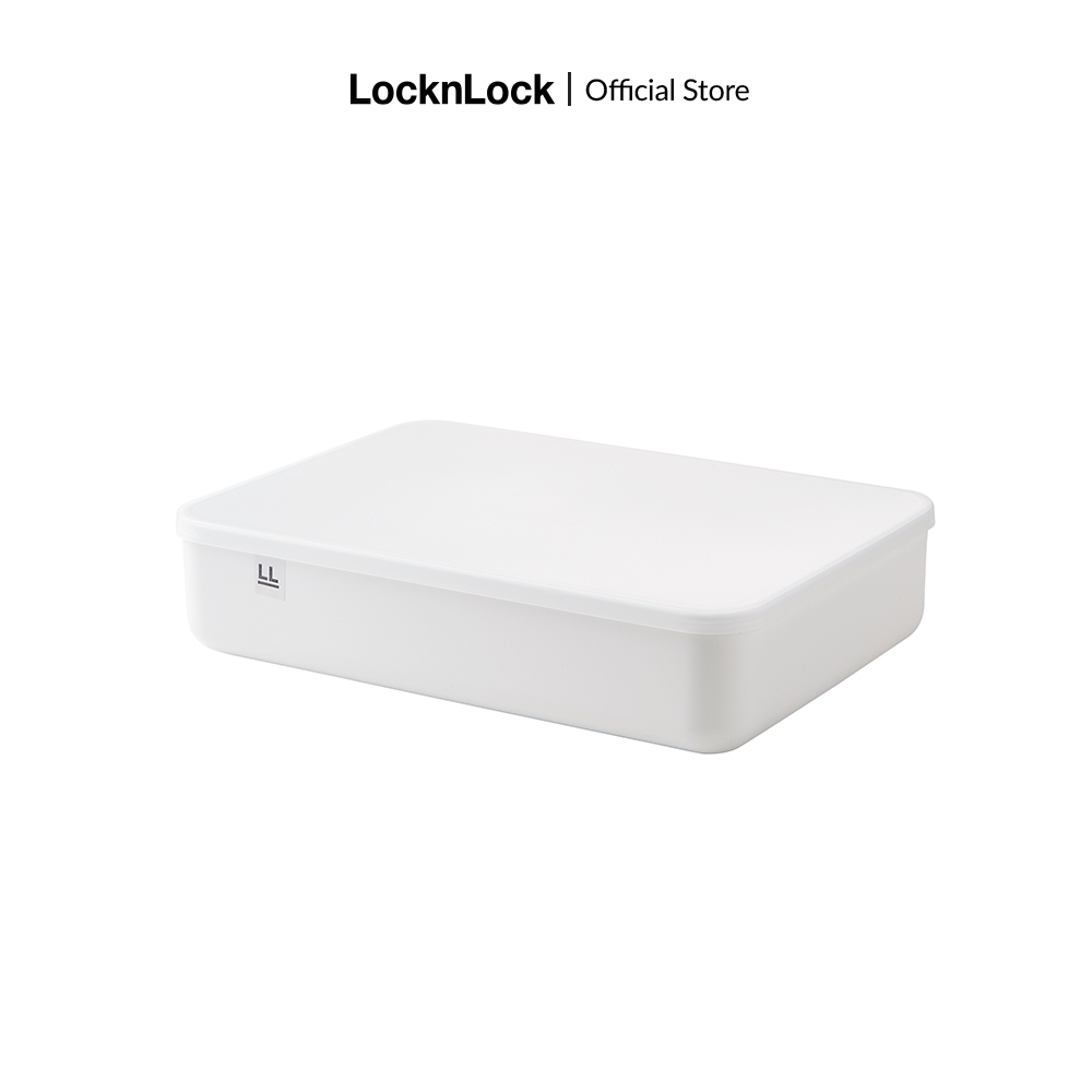 Hộp nhựa đựng đồ LocknLock Shelf Organizer Box INP991 nhiều size, Hàng chính hãng, nhựa PP, nắp đậy tiện dụng - JoyMall