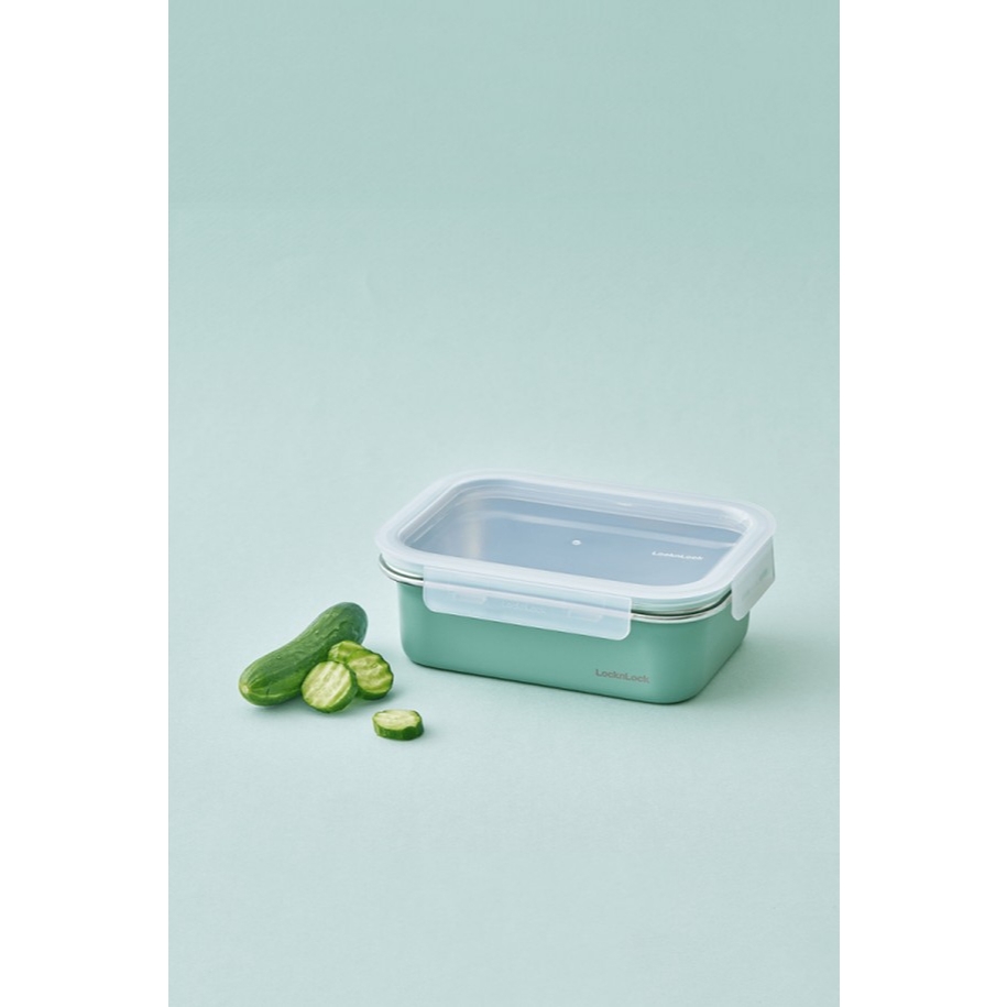 Hộp đựng thực phẩm LocknLock nhiều size, Hàng chính hãng, thép không gỉ, khóa cạnh chắc chắn - JoyMall