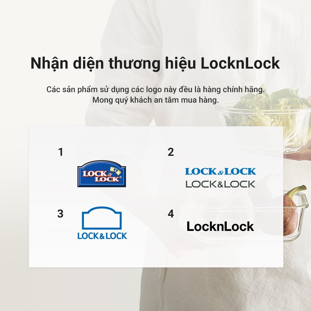 Nồi cơm điện tử LocknLock Pearl rice cooker 1L EJR376WHT, Hàng chính hãng, hẹn giờ, giữ ấm - JoyMall