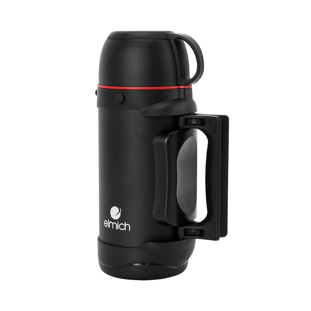 Bình giữ nhiệt cỡ đại Elmich EL8378 1.2L , Hàng chính hãng, inox 304, kèm dây đeo - JoyMall