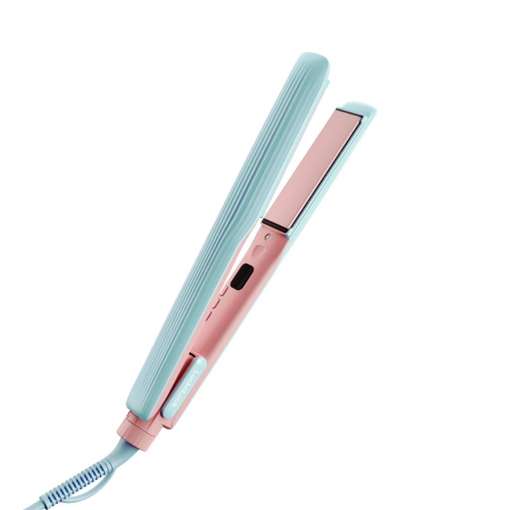 Máy duỗi tóc ion âm LocknLock Hair straightener ENA222BLU 42W,Hàng chính hãng, 5 mức nhiệt - JoyMall