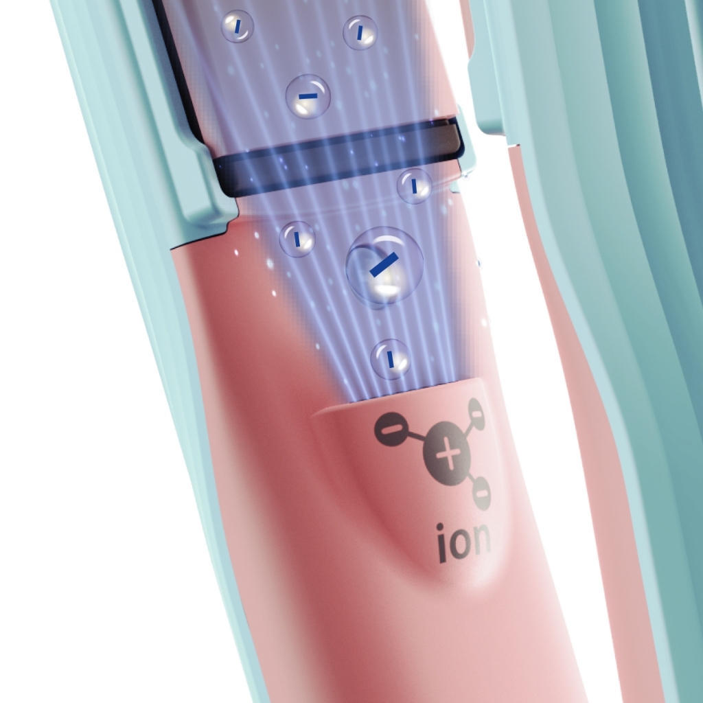 Máy duỗi tóc ion âm LocknLock Hair straightener ENA222BLU 42W,Hàng chính hãng, 5 mức nhiệt - JoyMall