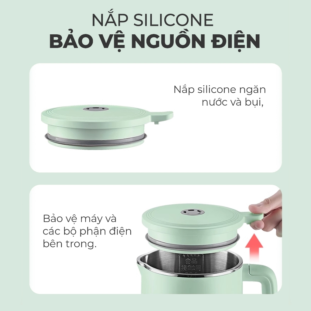 Máy xay nấu sữa hạt đa năng MAGIC A-95 800ml, Hàng chính hãng, lưỡi dao 8 cánh đa chiều - JoyMall