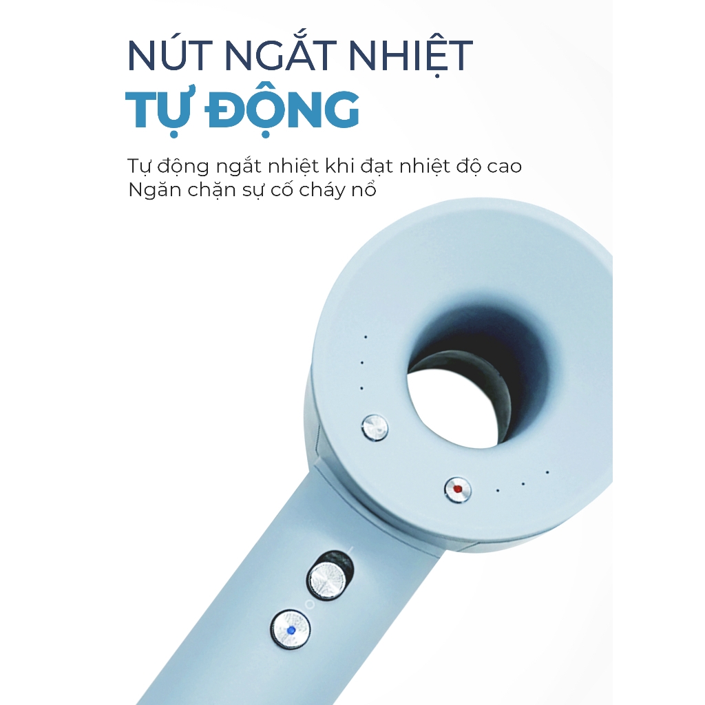 Máy sấy tóc MAGIC A-030 A-032 A-033, Hàng chính hãng, 5 đầu sấy, 3 cấp nhiệt, giảm tiếng ồn -JoyMall