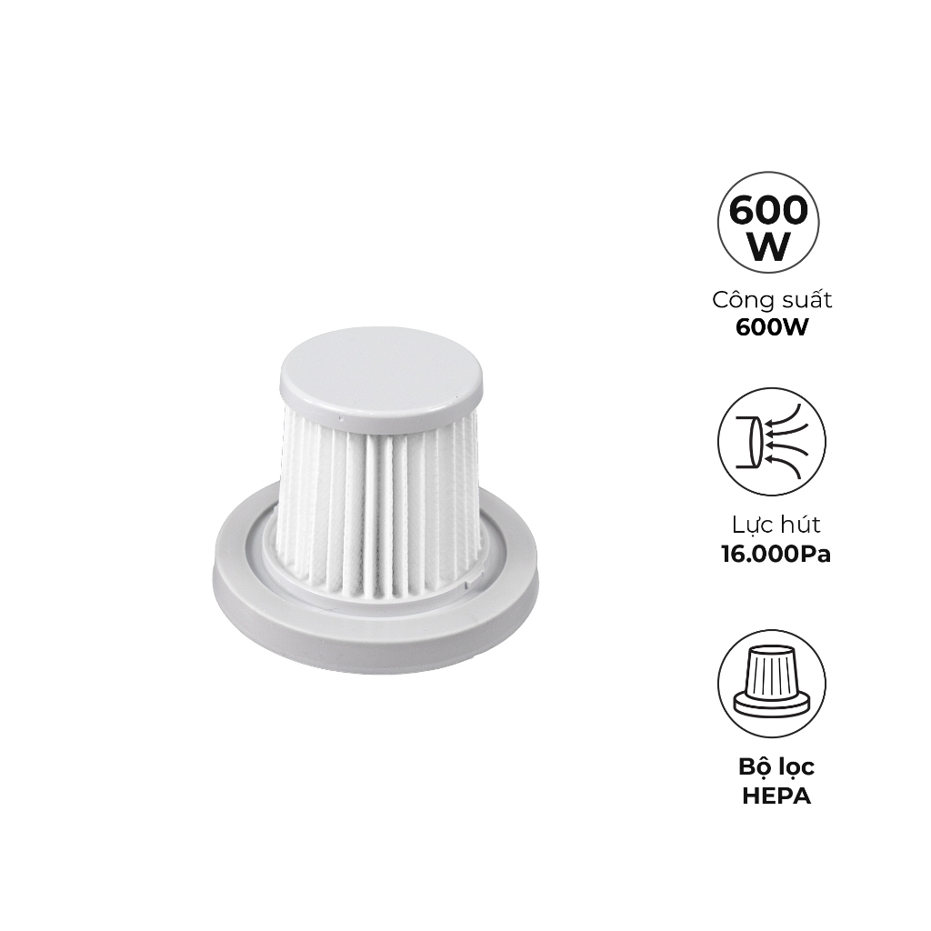 Máy hút bụi cầm tay có dây MAGIC A-060, Hàng chính hãng, 2 trong 1, loại bỏ bụi bẩn hiệu quả-JoyMall