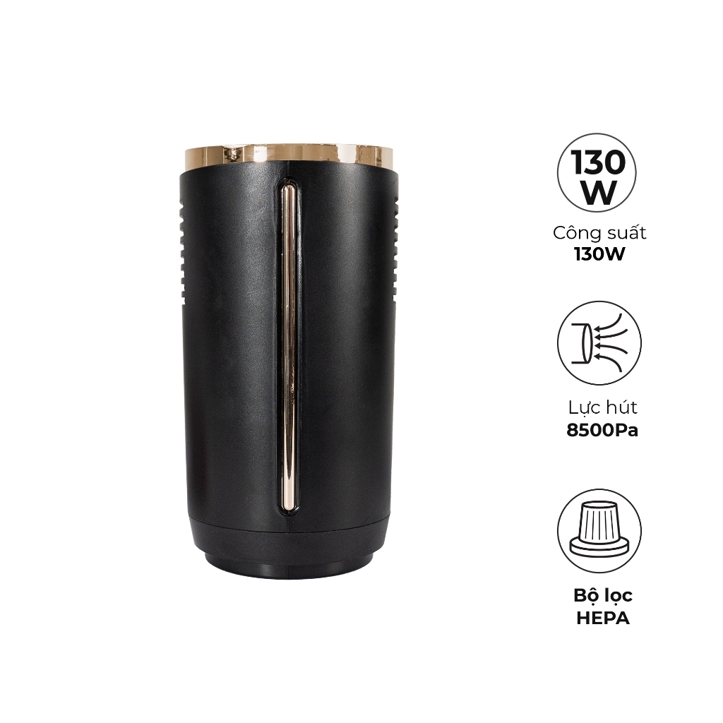 Máy hút bụi cầm tay không dây MAGIC A-061 A-062 130W, Hàng chính hãng,lực hút 8500Pa, 2 in 1-JoyMall