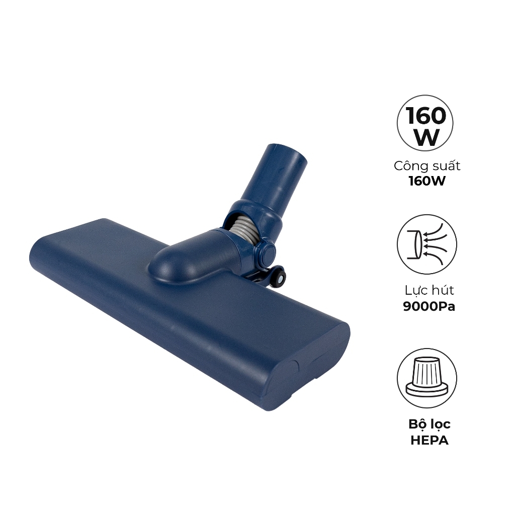 Máy hút bụi cầm tay không dây Magic A-063, Hàng chính hãng, 2 đầu hút đa năng, 2 trong 1 - JoyMall