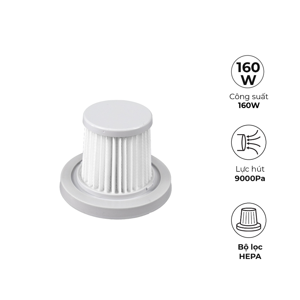 Máy hút bụi cầm tay không dây Magic A-063, Hàng chính hãng, 2 đầu hút đa năng, 2 trong 1 - JoyMall