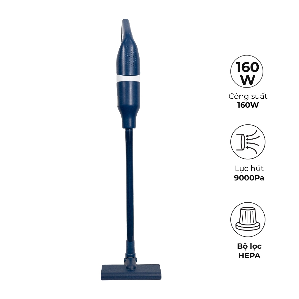 Máy hút bụi cầm tay không dây Magic A-063, Hàng chính hãng, 2 đầu hút đa năng, 2 trong 1 - JoyMall