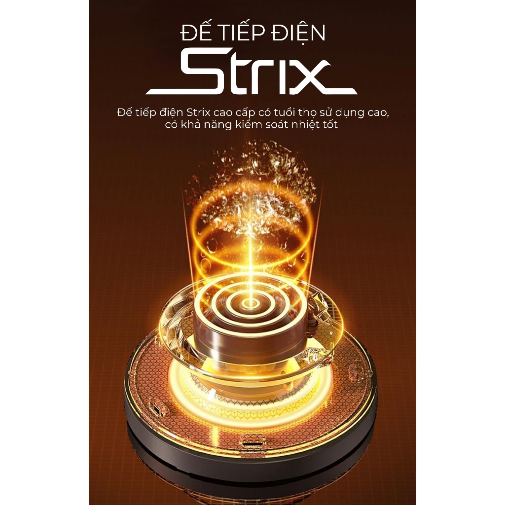 Bình đun siêu tốc thông minh MAGIC Eco AC-43 1.7L 2200W, Hàng chính hãng, đế tiếp điện strix-JoyMall